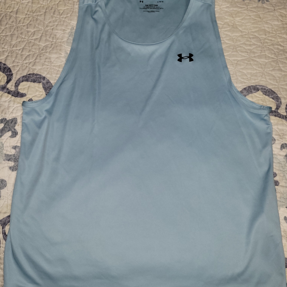 Under Armour Sky Blue Athletic Tank